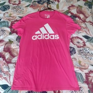 Adidas pink T shirt! 💕